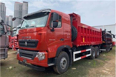 משאית מזבלה משומשת של HOWO 6×4 T7H